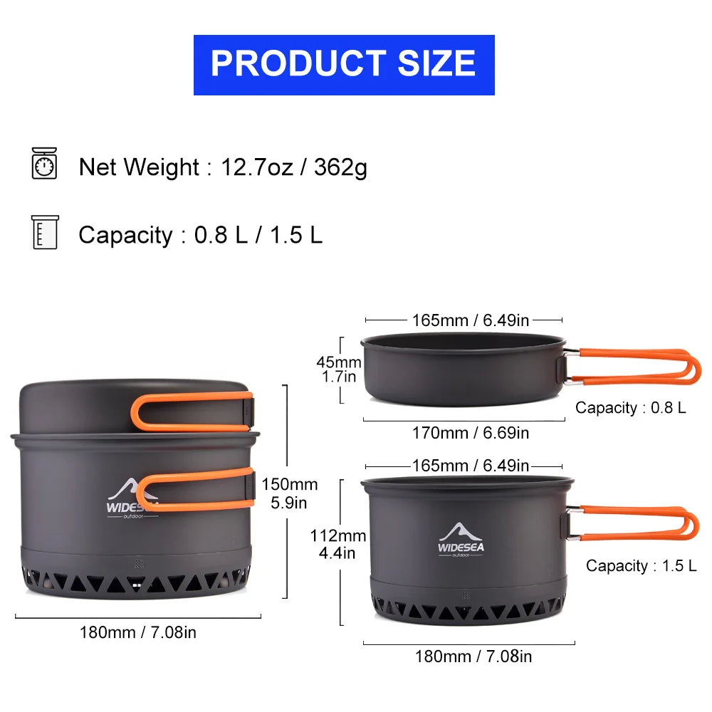 Camping Outdoor Cooking Set