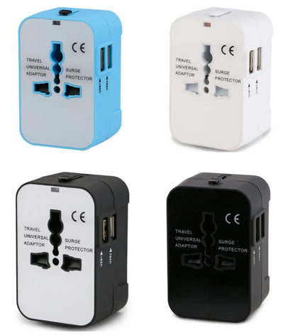 Travel Adapter with Dual USB Port