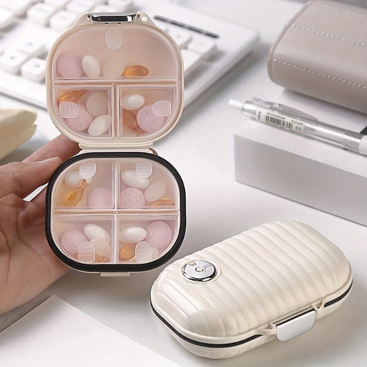 Portable Pill And Tablet Storage Box