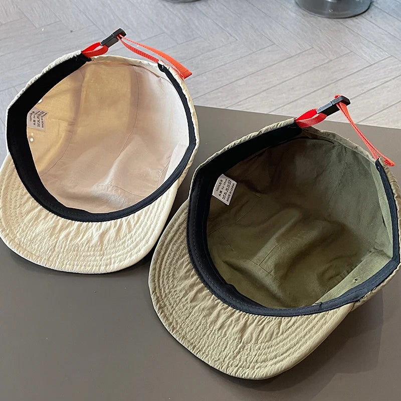 Breathable Short Brim Baseball Cap