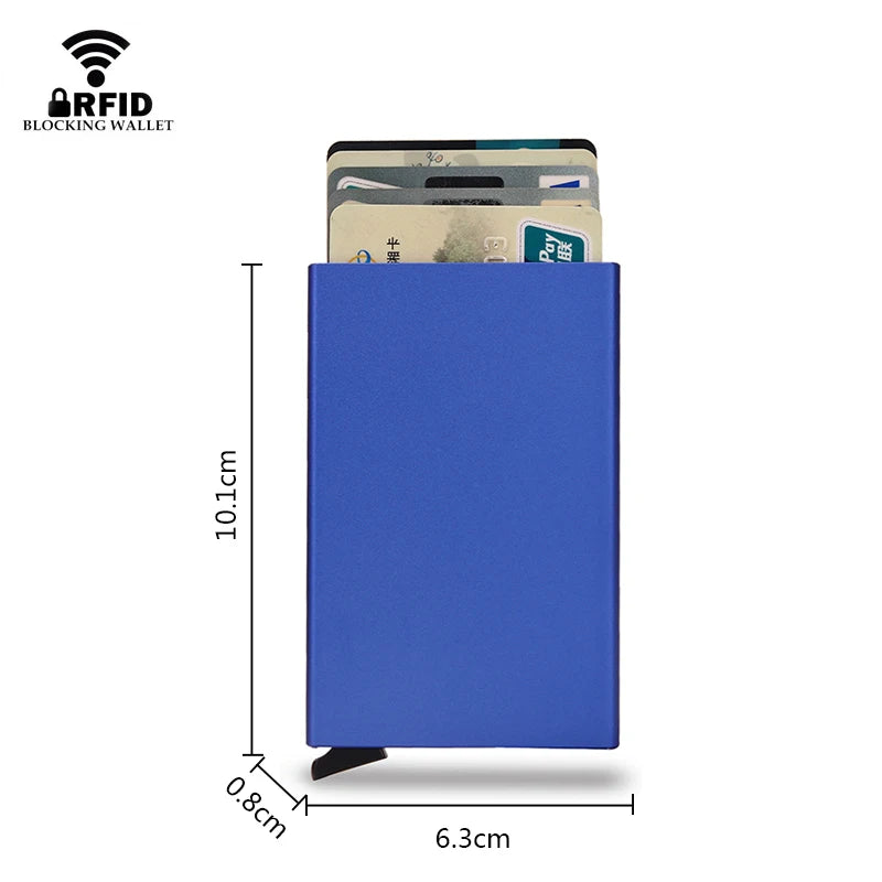 Rfid Smart Wallet Card Holder