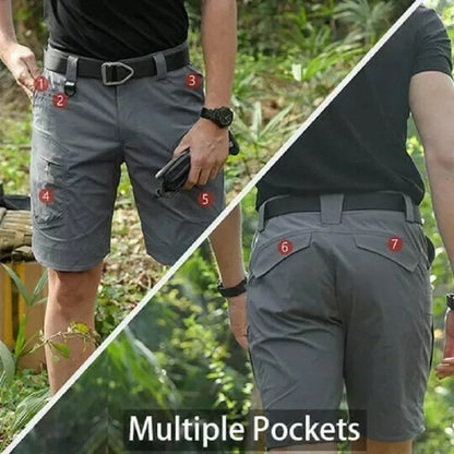 Men's Tactical Outdoor Cargo Shorts for Summer