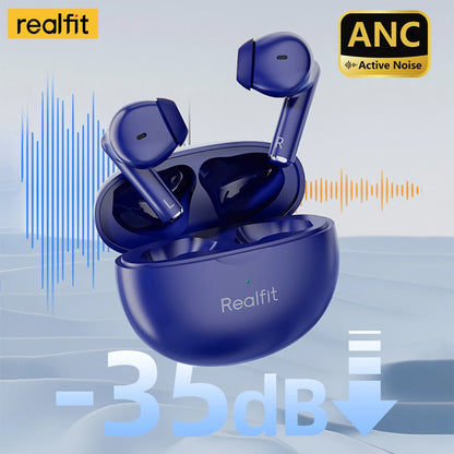 Pro Bluetooth Earbuds with ANC (Active Noise Cancellation)