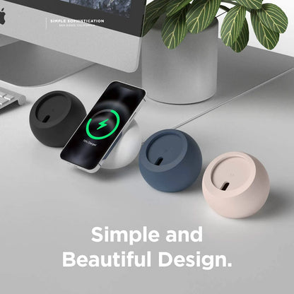 Desk Ball Shape iPhone Magnetic Charging Holder