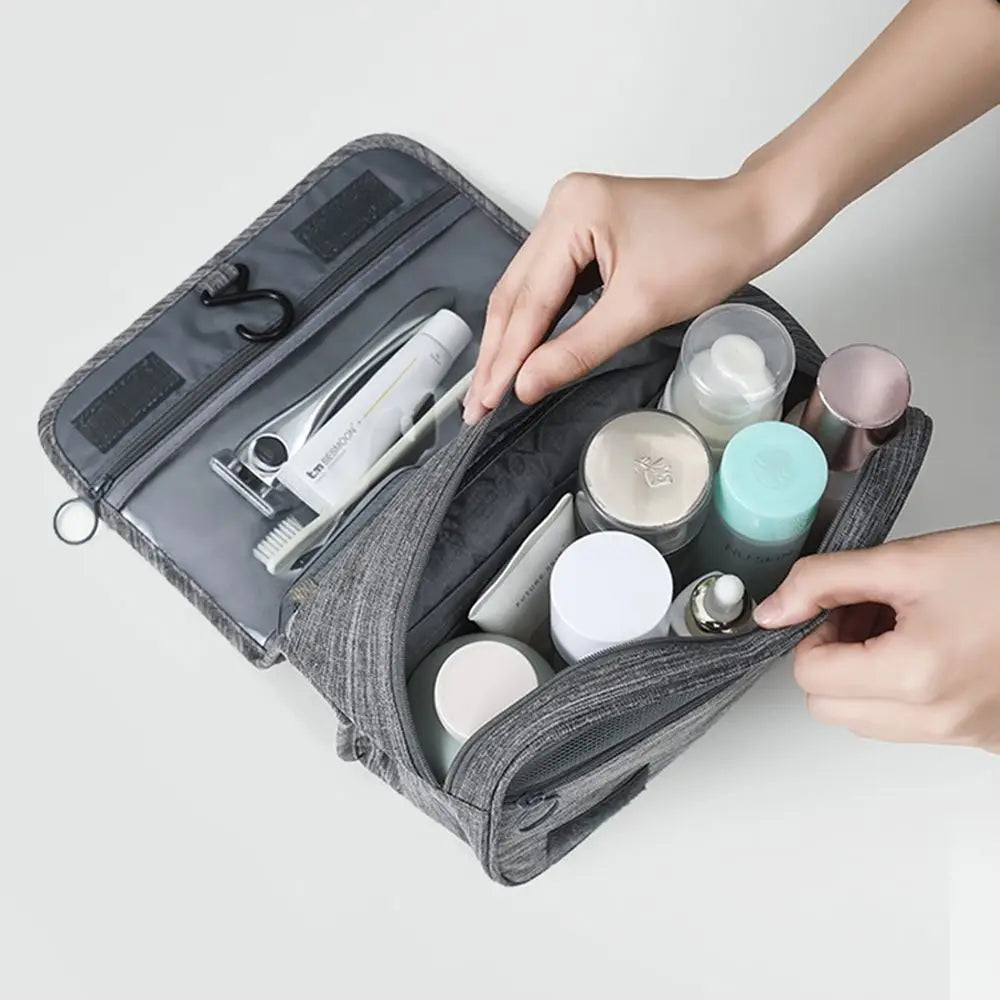 Foldable Toiletry Hanging Bag Organizer