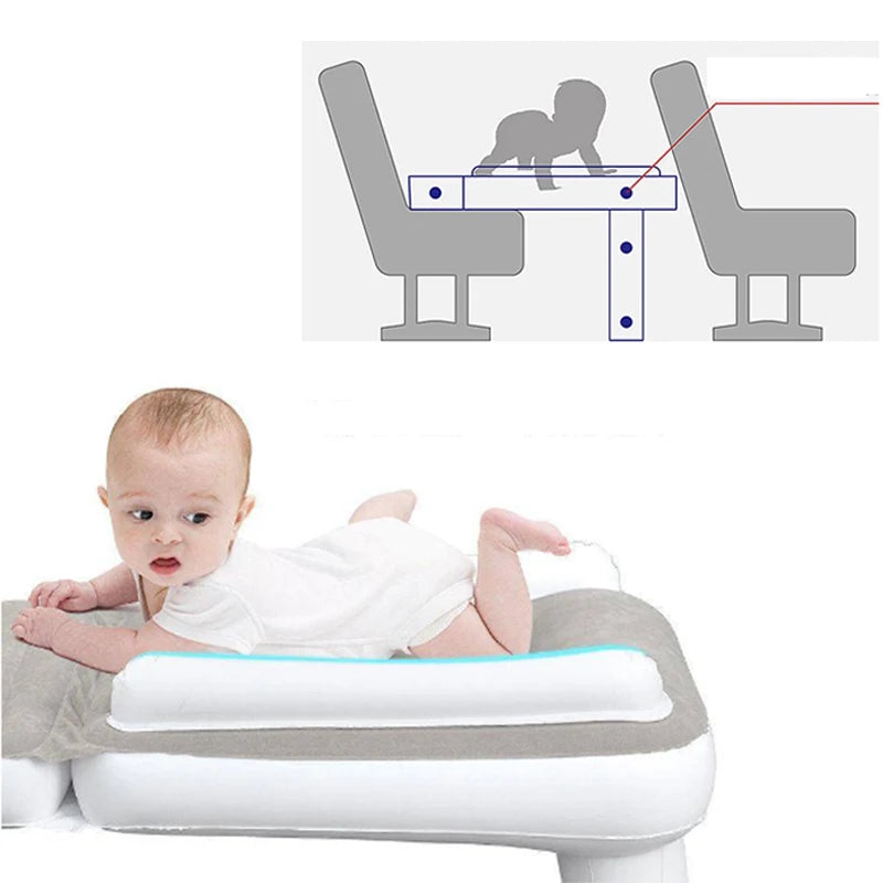 Inflatable Baby Airplane Mattress