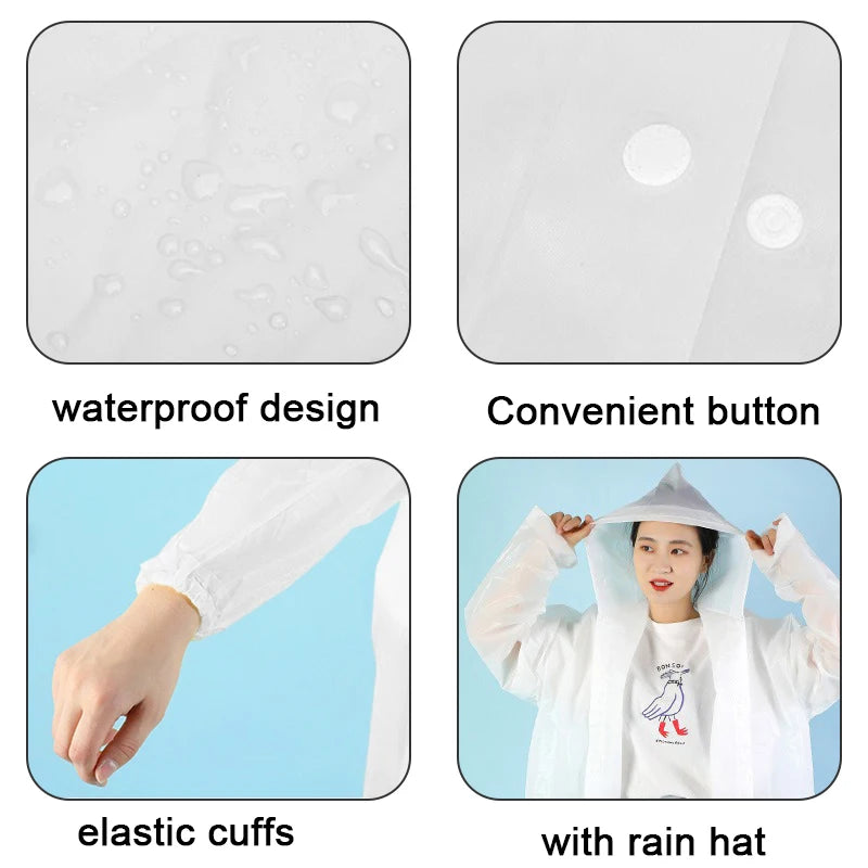 Impermeable Thickened Waterproof Raincoat