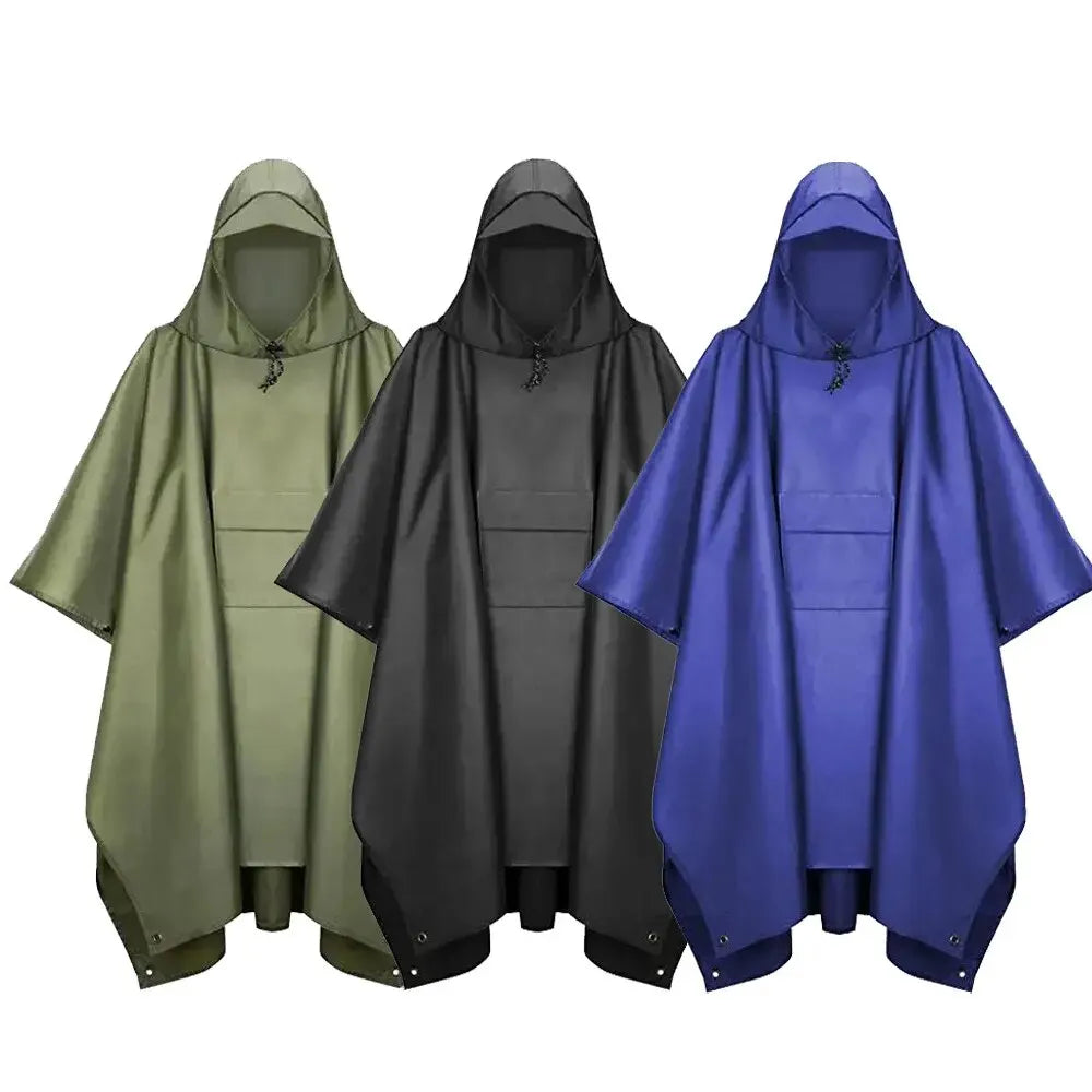 3 In 1 Outdoor Waterproof Rain Poncho