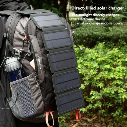 Outdoor Multifunctional Portable Foldable Solar Charging Panels