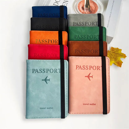 RFID Vintage Business Passport Covers