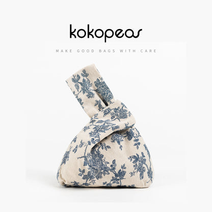 KOKOPEA Japanese Portable Knot Wrist Bag