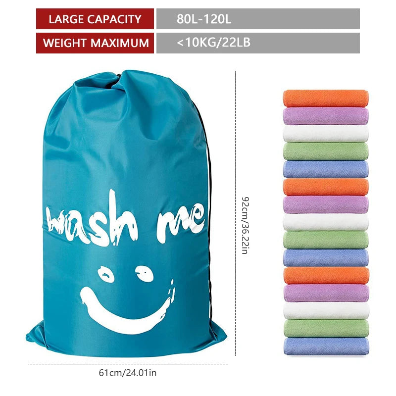 Nylon Laundry Bag Travel Storage