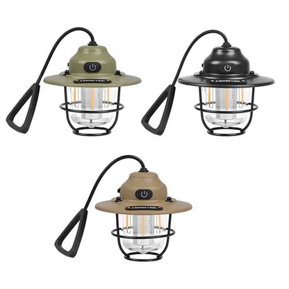 Rechargeable Outdoor Vintage Ambient Pendant Light