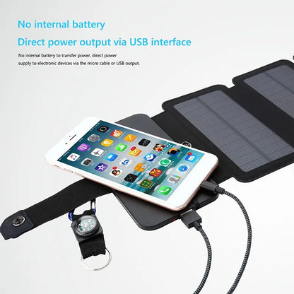 Outdoor Multifunctional Portable Foldable Solar Charging Panels