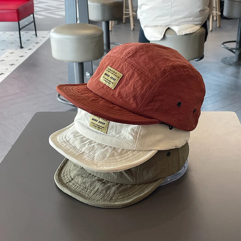 Breathable Short Brim Baseball Cap