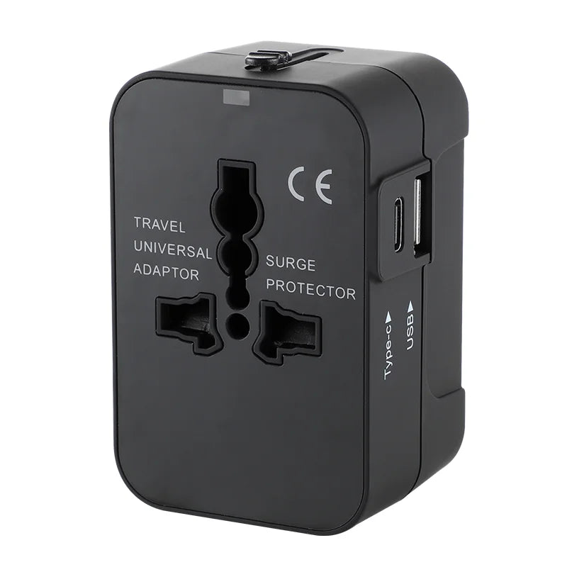 Travel Adapter with Dual USB Port