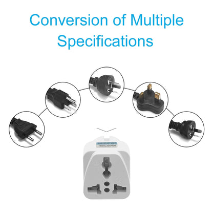 2/3 Pin Plug Adapter US To European