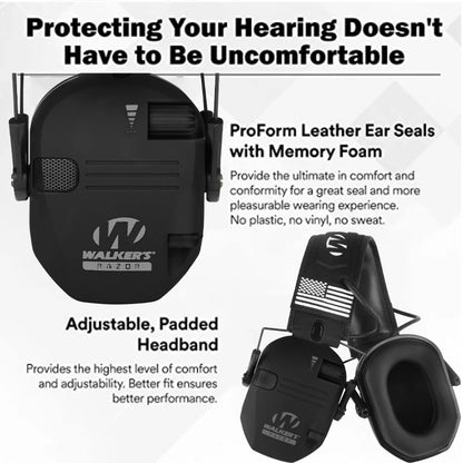 Foldable Tactical Electronic Shooting Earmuff Anti-noise Headphone