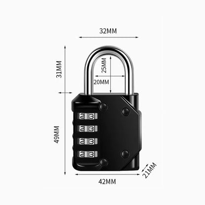 4 Digit Password Padlock