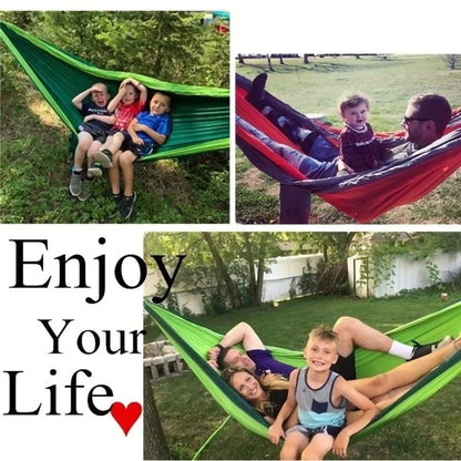 Single Person Portable Outdoor Camping Hammock With Nylon