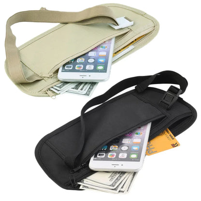 Invisible Travel Waist Packs Pouch