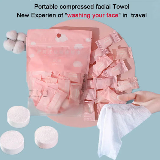 Mini Compressed Towel Disposable Capsules