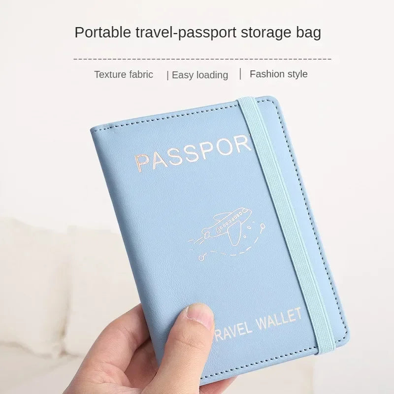 RFID Vintage Business Passport Covers Holder