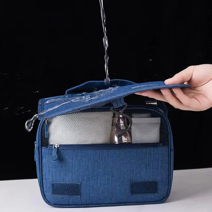 Foldable Toiletry Hanging Bag Organizer